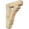 Ekena Millwork Merced Craftsman Rough Sawn Bracket, Douglas Fir, 6"W x 28"D x 36"H BKT06X28X36MRC04RDF - alternate 1